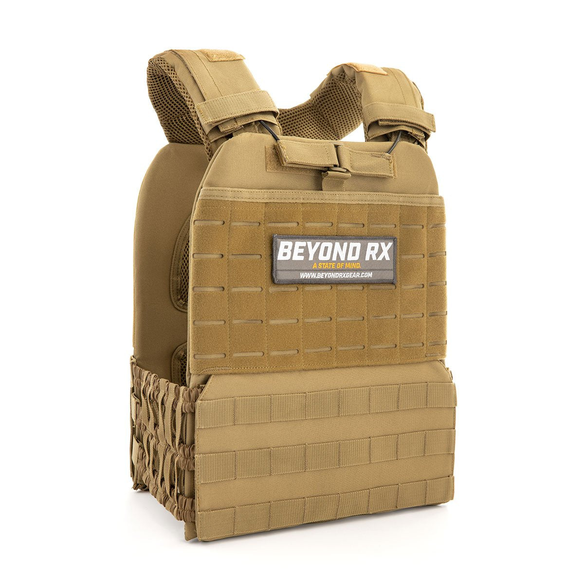 BeyondRX Weighted Vest Tan – BeyondRX Gear - Main Image