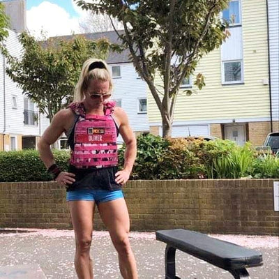 How to get better at push ups using a weighted vest
