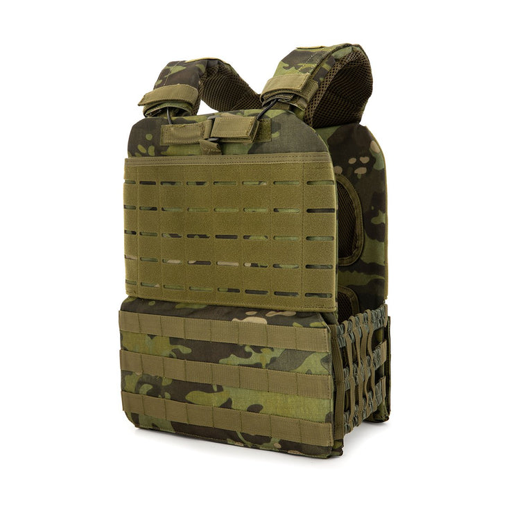 BeyondRX Weighted Vest - Multicam Green