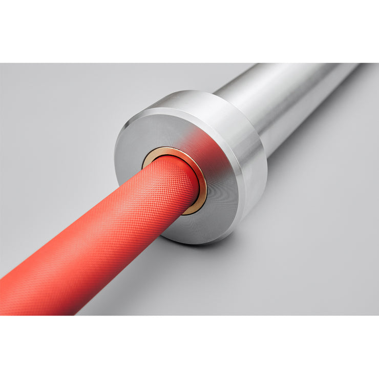 15KG OLYMPIC BARBELL, High Quality Barbell. Red.