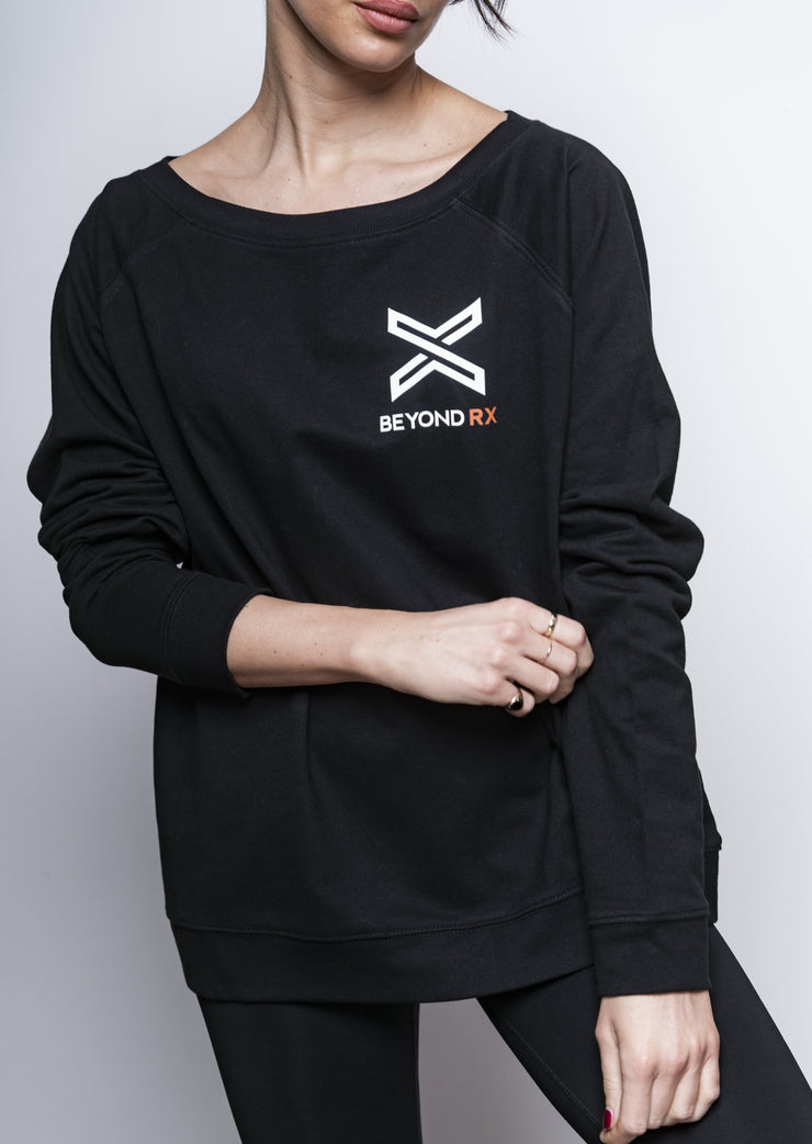 Ladies Black Tribe Sweatshirt