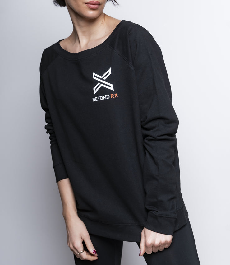 Ladies Black Tribe Sweatshirt