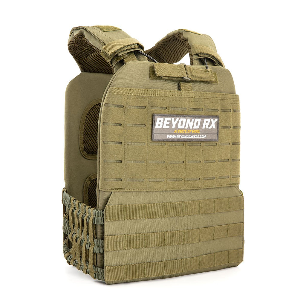 BeyondRX Weighted Vest Green – BeyondRX Gear