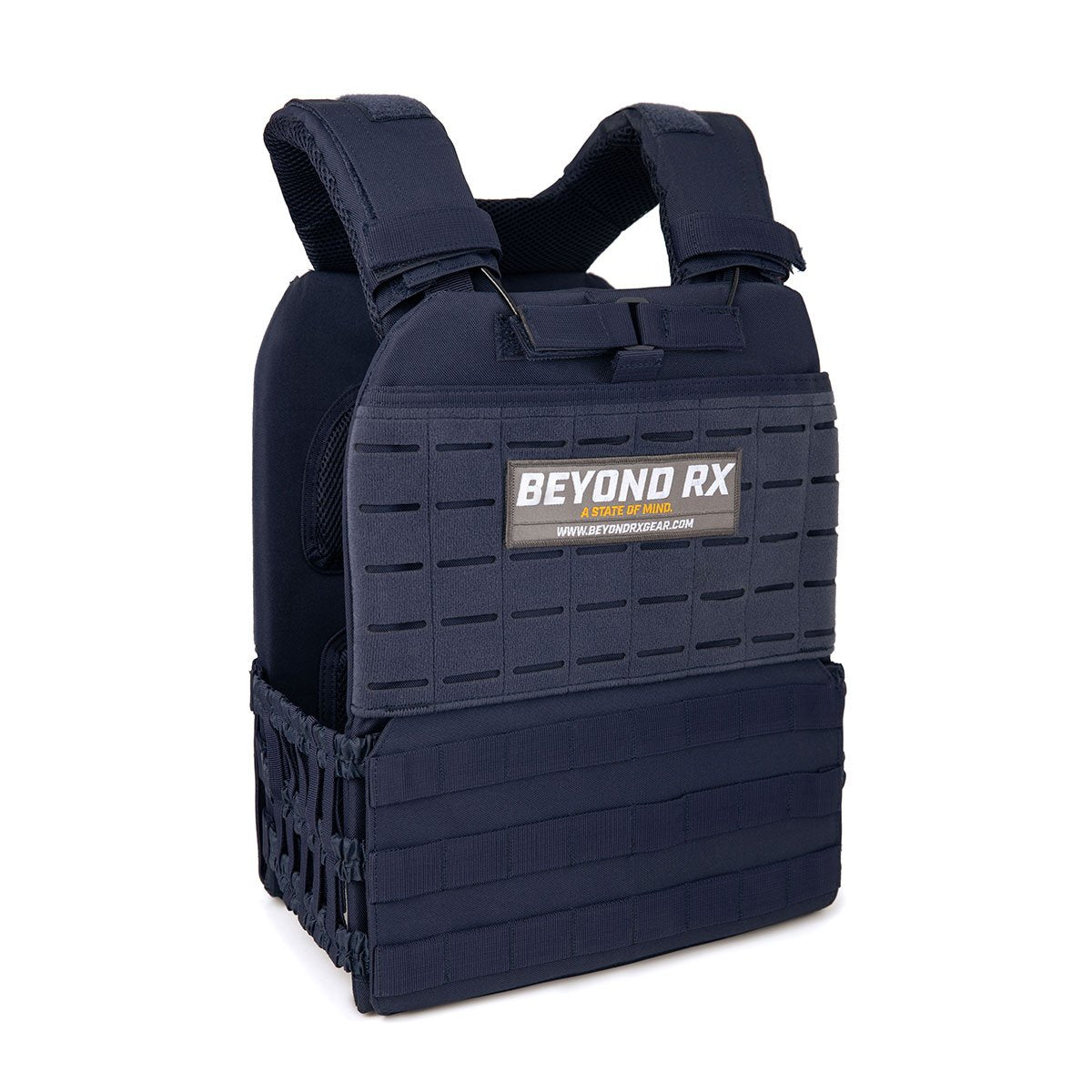 Beyond Rx Rx Weighted Vest BeyondRX Weighted Vest Storm Grey