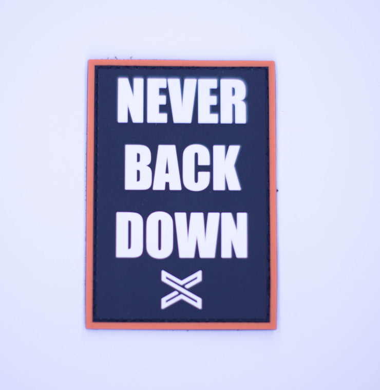 Never Back Down Patch