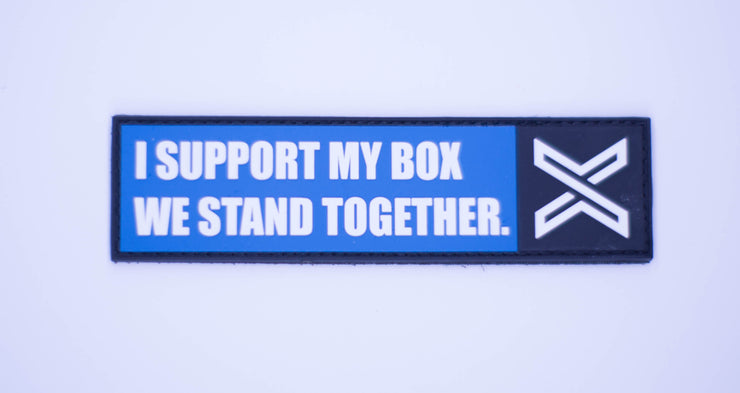 I Support My Box Patch