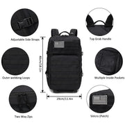 Black Tactical Backpack