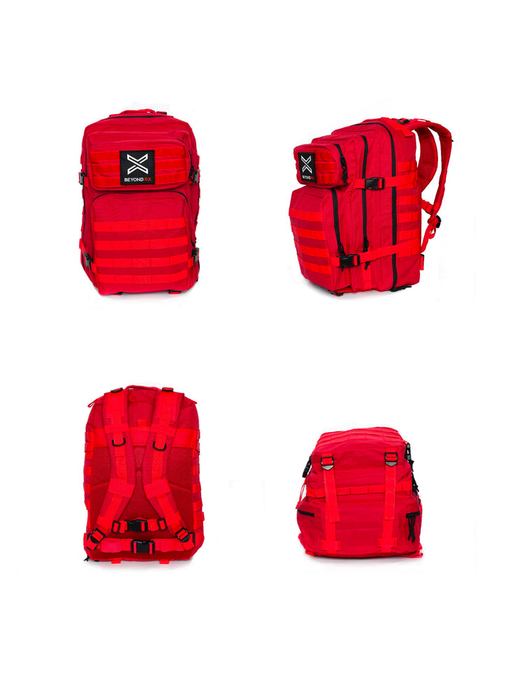 Red Tactical Backpack