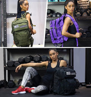 Purple Tactical Backpack